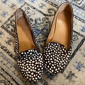 J. Crew Calf Hair Loafers